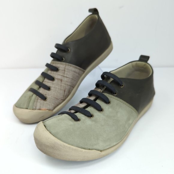 Keen Lower East Side Lace Up Black Gray Oxford Shoes Women’s Size 8 slip on - Picture 12 of 12